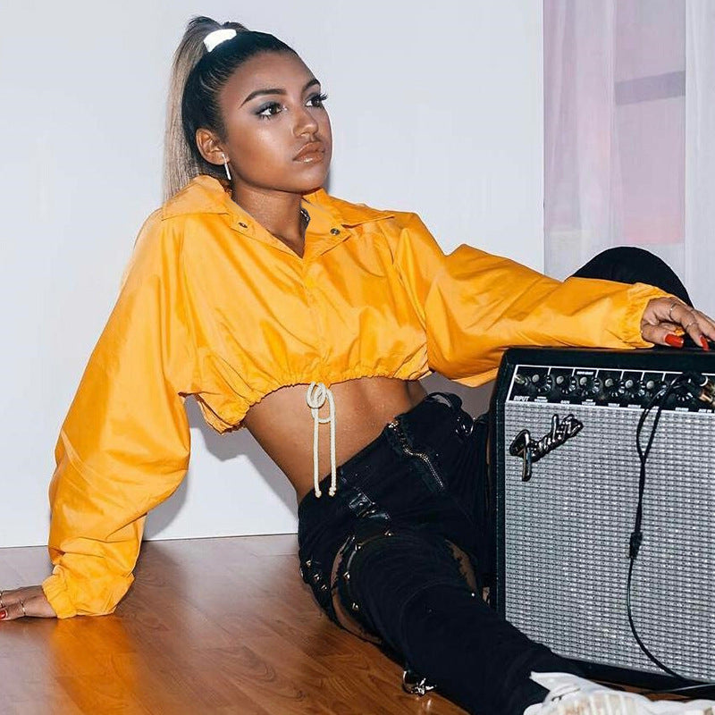 Fashion Sexy Long Sleeve Corp Coat