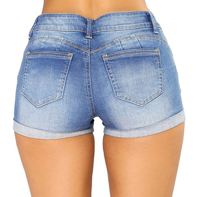 Sexy Hole Night Denim Shorts
