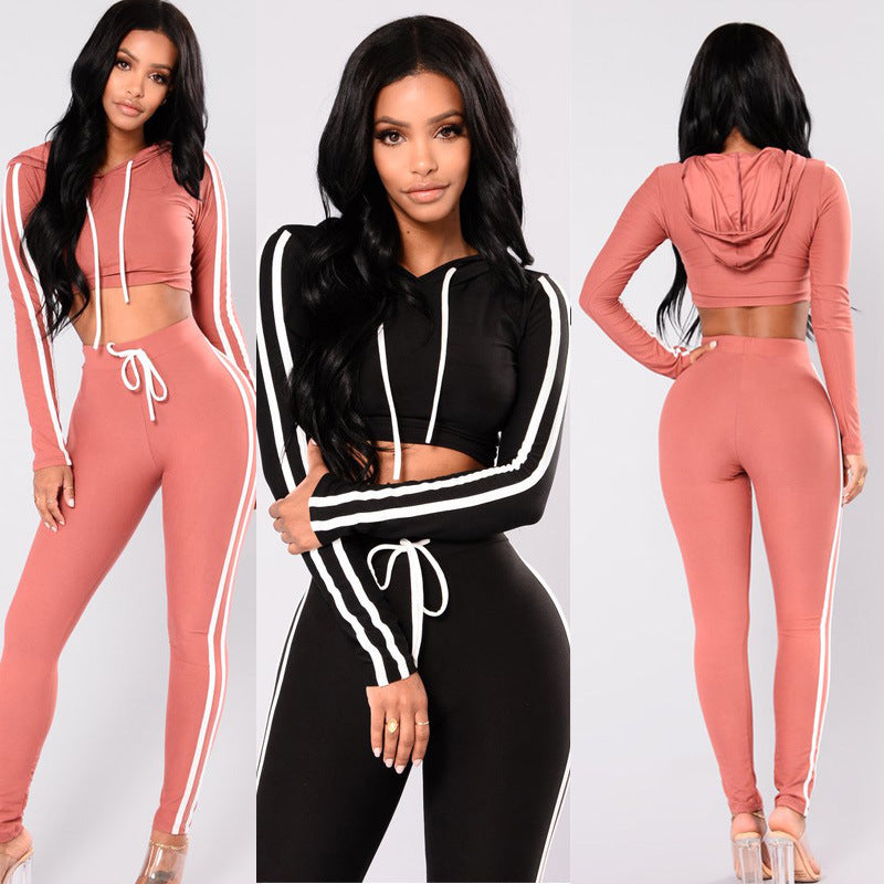 Women'S Sexy Sports Two-Piece Trousers
