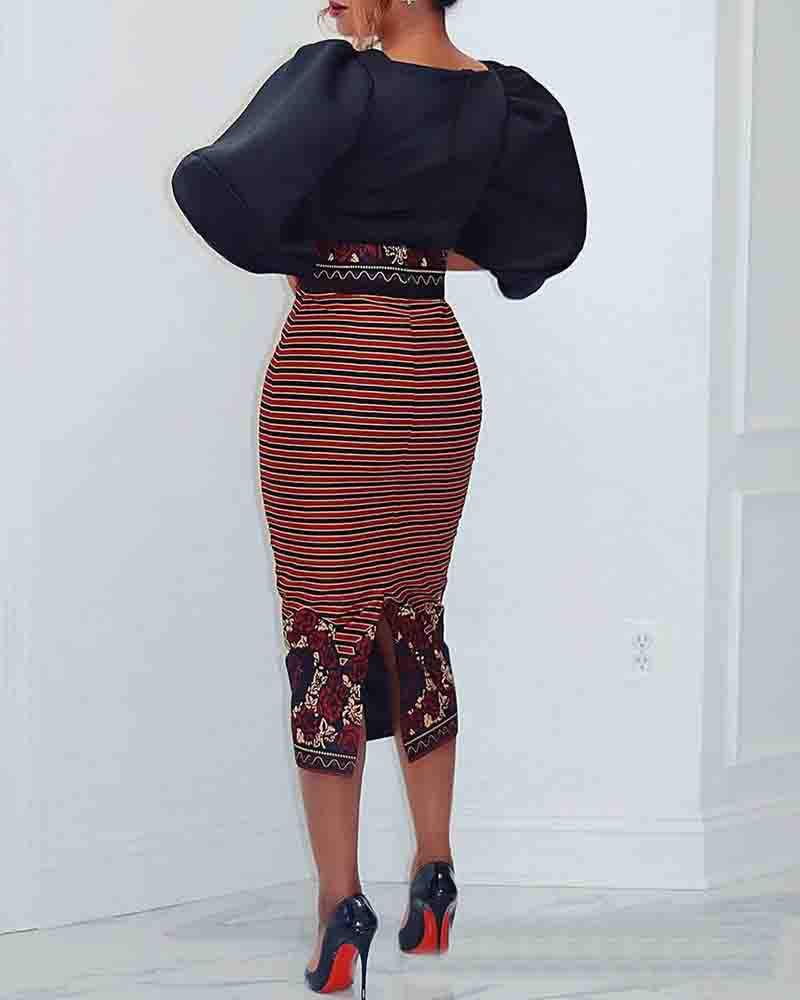 Fashion Printed Dress