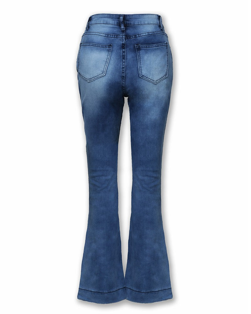 Retro Stretch Denim Jeans