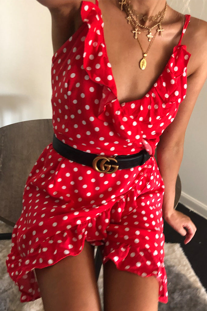 Sexy Women's V-neck Sling Dress