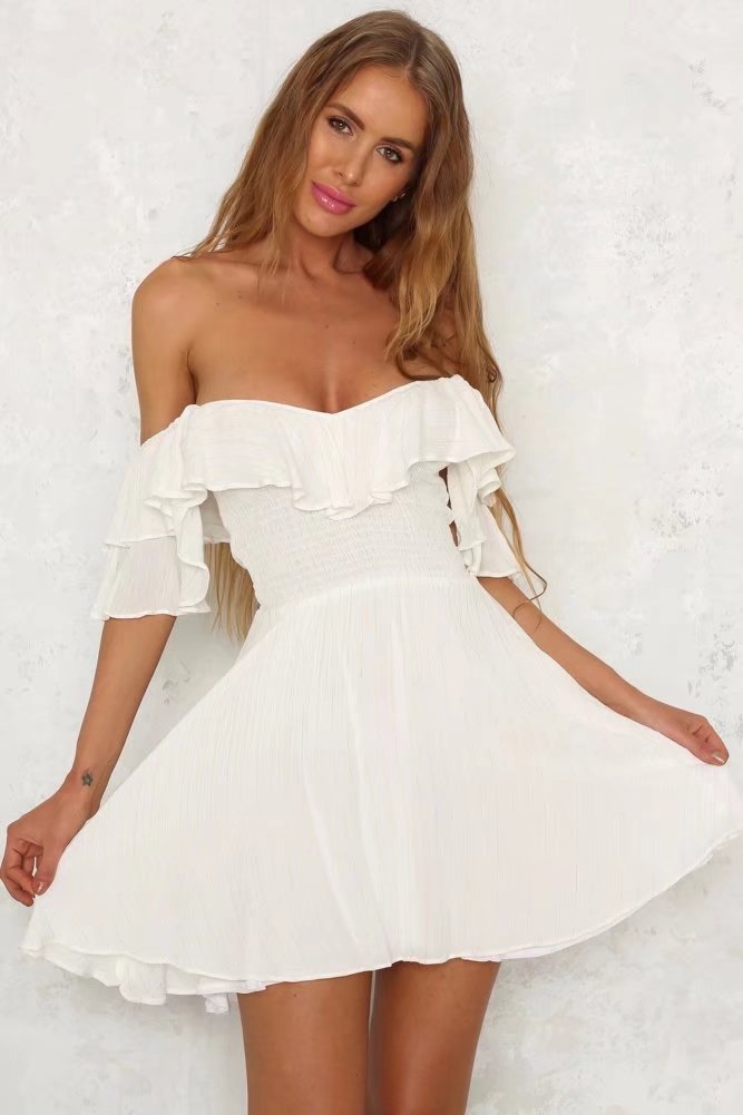 Fashion Sexy Short Sleeve Dress