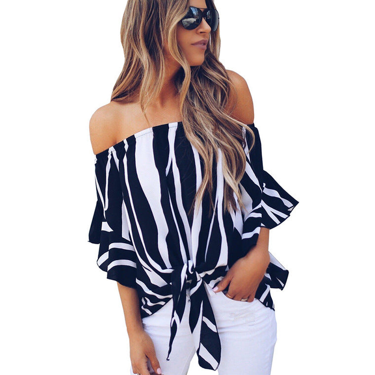 Sexy Chiffon Shirt Top