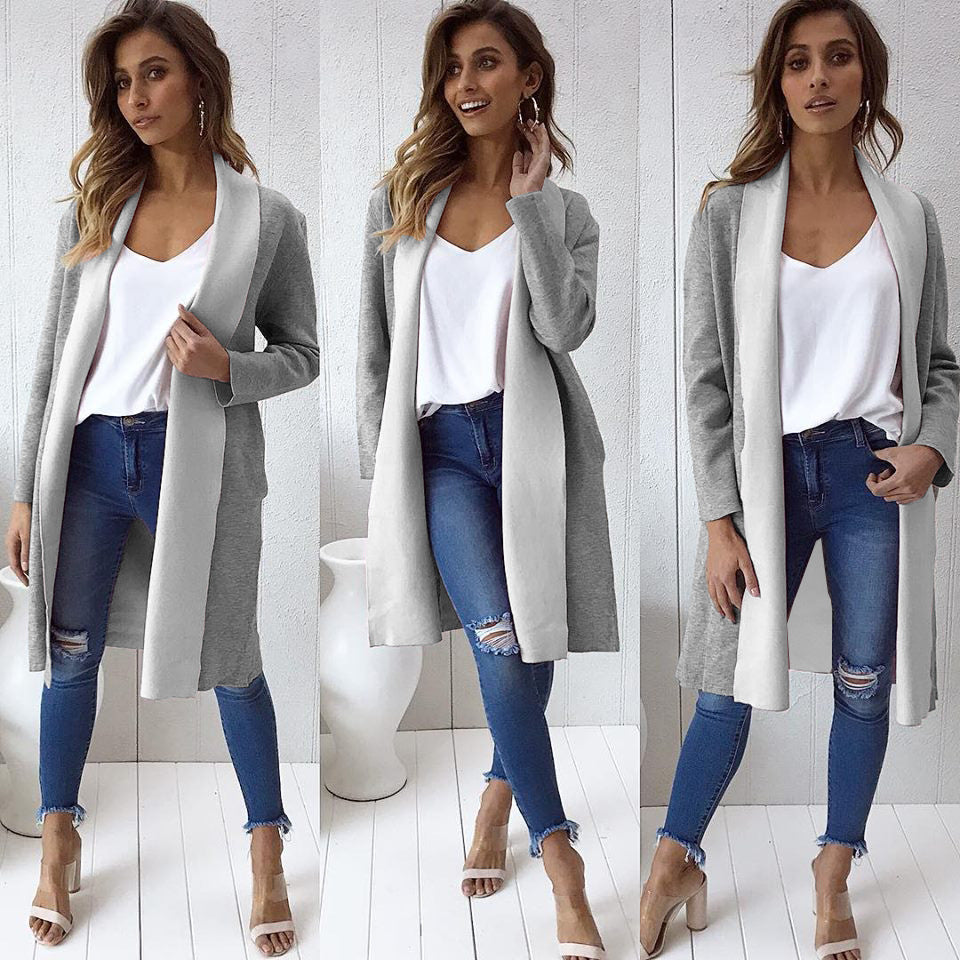 Women Fashion Long Sleeve Jacket