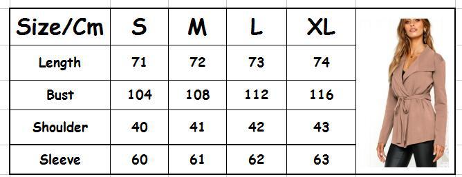 Women'S Long Sleeve Cardigan Coat Sweater