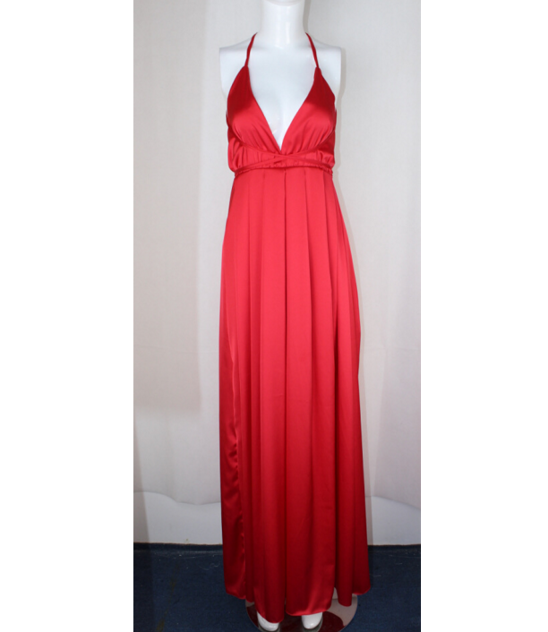 Sexy Sling V-neck halter dress