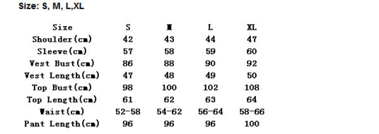 LONG-SLEEVED TWO-PIECE PANTS