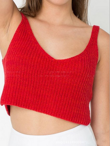 Loose knit camisole shirt