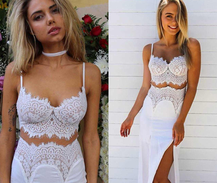 Sexy lace sleeveless camisole shirt