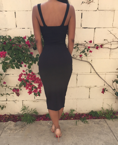 Tight-Fitting Sling Sleeveless Dress