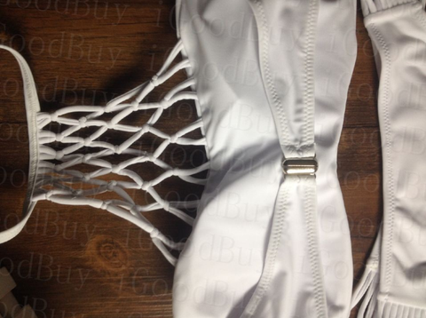 Fashion Sexy white Pierced bikini