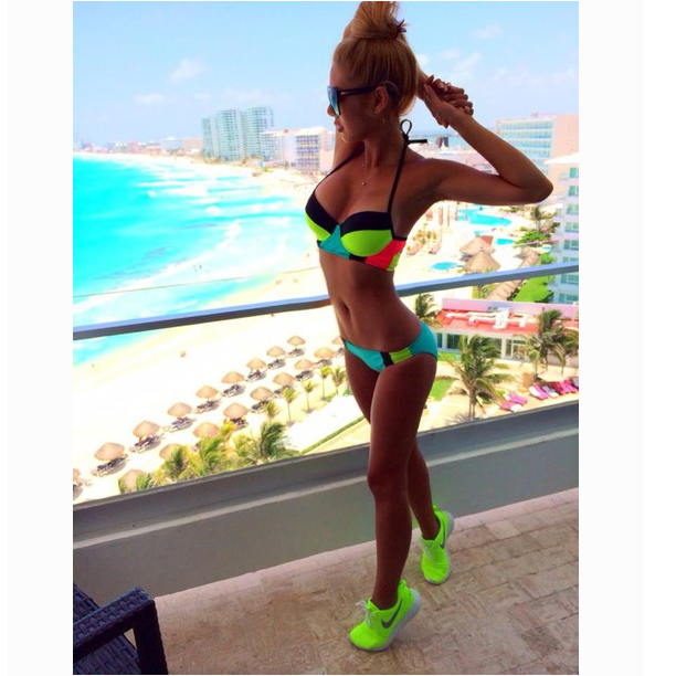 Fashion Sexy Yellow Bikini