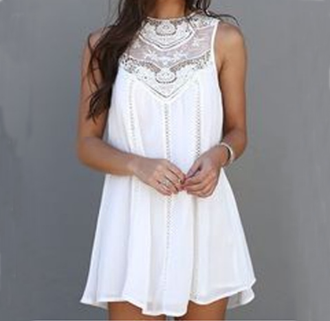Fashion Sexy Solid Color Sling Sleeveless Dress