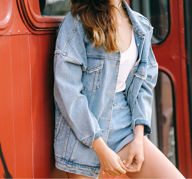FASHION DENIM COAT