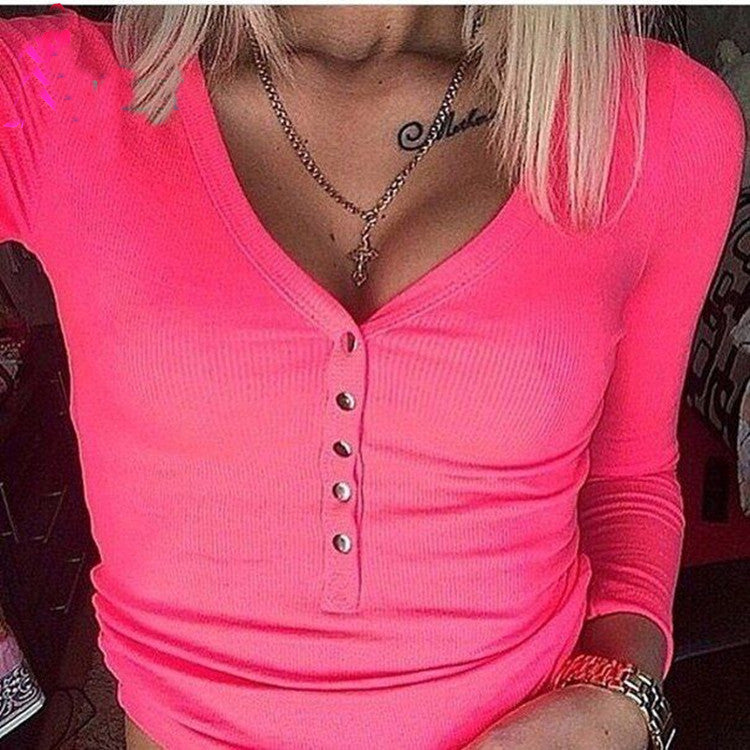 Sexy Long-Sleeved T-Shirt