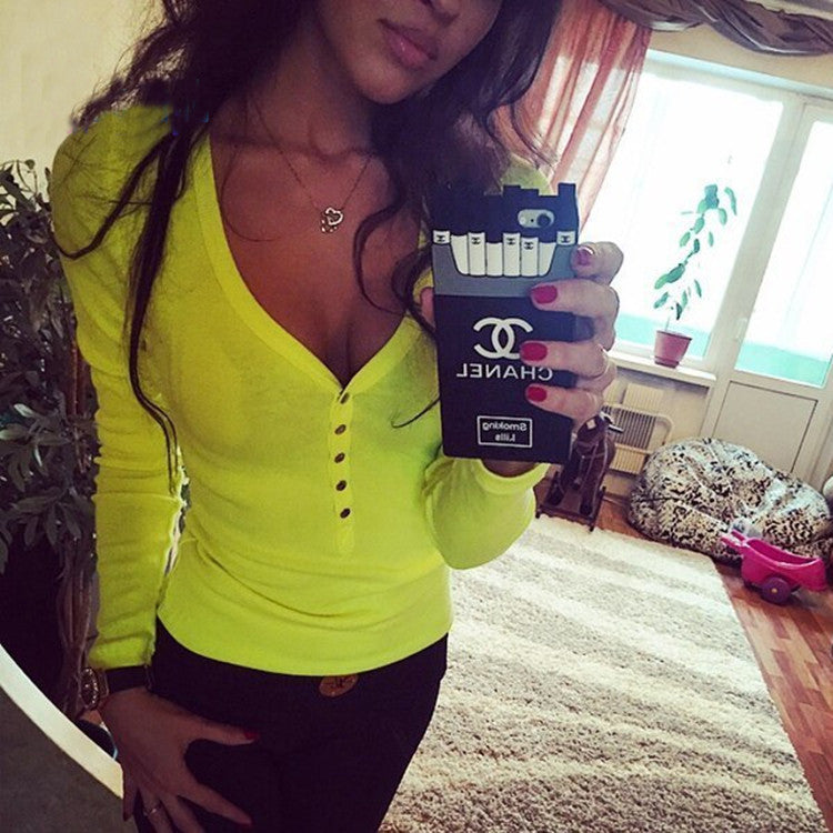 Sexy Long-Sleeved T-Shirt