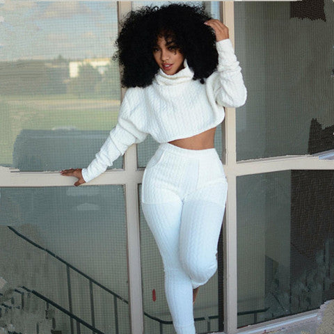 LONG-SLEEVED TWO-PIECE LONG PANTS