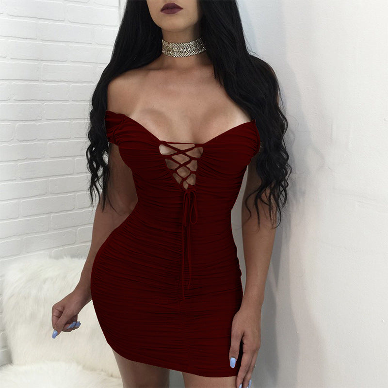 Women's Sexy V-Neck Dress