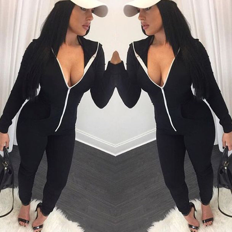 cedrica hooded jumpsuit
