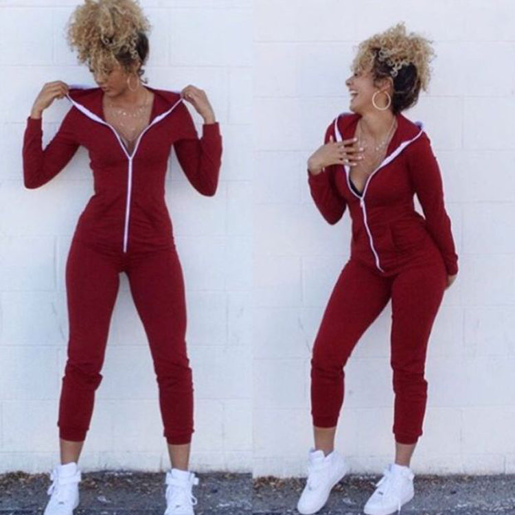 cedrica hooded jumpsuit