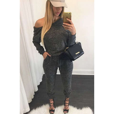 Diamond-Studded Jumpsuit