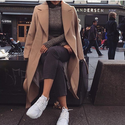 Women'S Long-Sleeved Thick Hooded Jacket