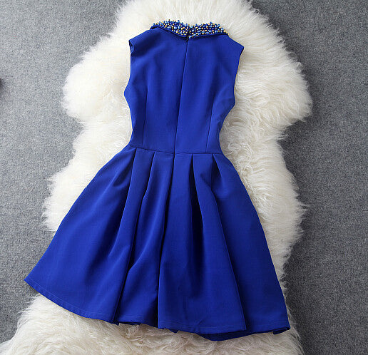 Handmade Beads Slim Dress