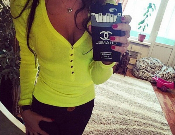 Sexy Long-Sleeved T-Shirt