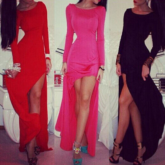 Fashion Sexy Long-Sleeved Dress