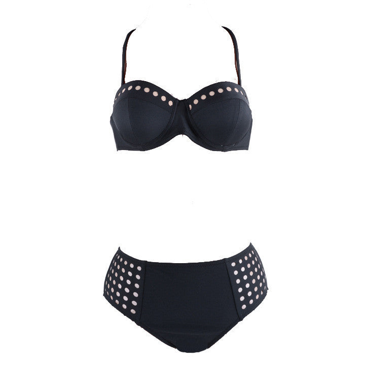 Sexy Hollow Out Suspenders Bikini