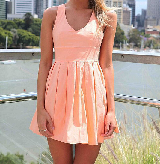 Sexy Halter Bow Dress