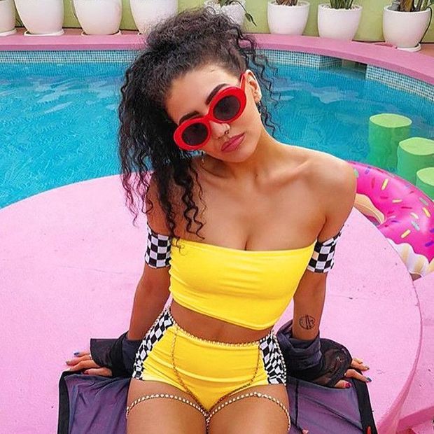Speed Racer Checker Sleeve Top - Summer Women Casual Off Shoulder Tank Top Vest Blouse Sleeveless Crop Tops Shirt