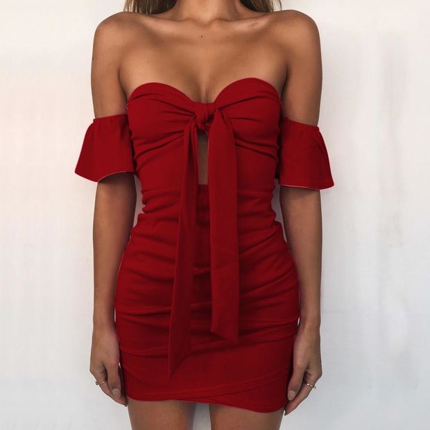 Sexy Women's Fashion Summer One Piece Dress