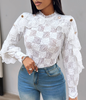 Design Temperament Jacquard Slim Top