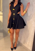 V-Neck Women'S Fashion Sleeveless Dress