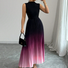 Round Neck Fashion Sexy Sleeveless Dress