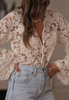 Women'S Casual Long Sleeved Lace Shirt