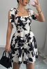 Fashion Sexy Sleeveless Printed Dress
