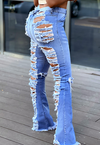 Design Slim blue jeans