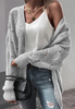 Loose Long Sleeved Casual Cardigan Jacket