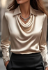 Elegant Temperament Long Sleeved Shirt