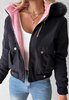 Women'S Casual Long Sleeved Velvet Jacket