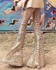 Fashion Sequin Flared Pants