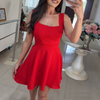 Solid Color Sleeveless Sling Backless Jumpsuit