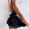 Sexy Black Mini Sleeveless Dress