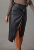 Sexy Temperament Black Skirt