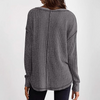 Women'S V-Neck Long Sleeved Casual Top