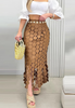 Elegant Temperament Embroidered Hip Hugging Skirt