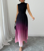 Round Neck Fashion Sexy Sleeveless Dress